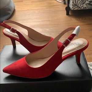 Alfani red shoes